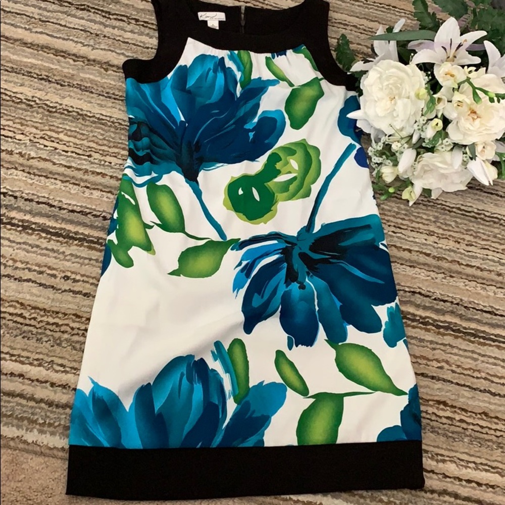 Kim Rogers floral dress